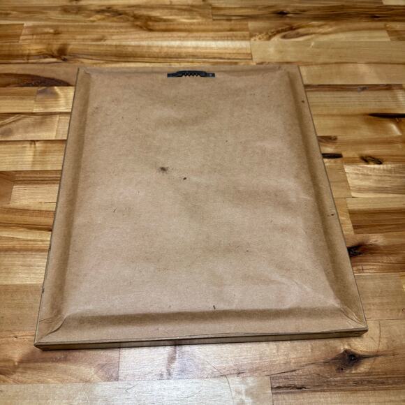 Gray Tabby Cat Framed Needlepoint Peach Background Framed 10x12 Cat Lady Gift - Picture 2 of 11